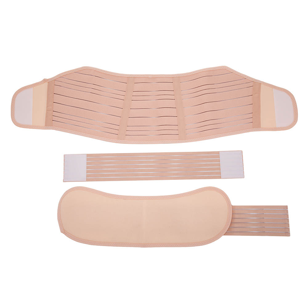 Pregnancy Support Maternity Belt, Waist/Back/Abdomen Band, Belly Brace (Beige)